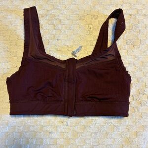 Lulu's Maroon Sports Bra